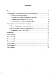 Пример содержания отчета по практике для ЮФУ